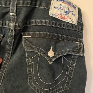 Men’s: TRUE RELIGION, Basic Relaxed Jeans SIZE:36